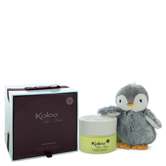 Kaloo Kaloo Les Amis Alcoholvrije Eau D'ambiance Spray + Gratis Penguin Soft Toy 100ml/3.4oz