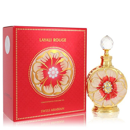 Swiss Arabian Swiss Arabian Layali Rouge geconcentreerde parfumolie 15 ml/0,5 oz