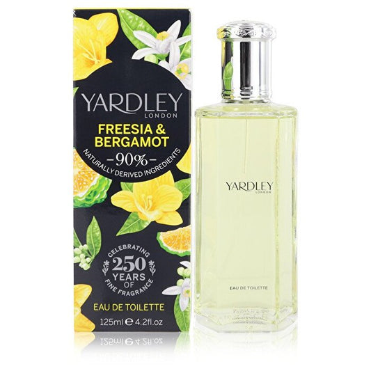 Yardley London Yardley Freesia &amp; Bergamot Eau De Toilette Spray 125ml/4.2oz