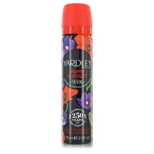 Yardley London Yardley Poppy &amp; Violet Lichaamsgeurspray 77ml/2.6oz
