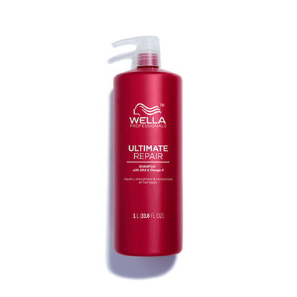 Wella Ultimate Repair Shampoo With AHA & Omega-9 1000ml