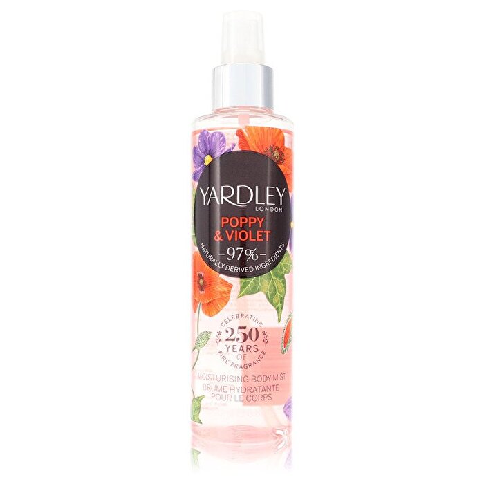 Yardley London Yardley Poppy &amp; Violet Body Mist 200ml/6.8oz
