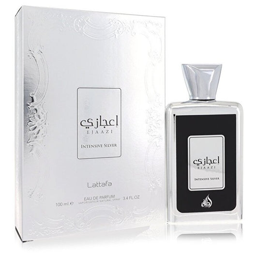 Lattafa Lattafa Ejaazi Intensief Zilver Eau De Parfum Spray (Unisex) 100 ml/3,4 oz