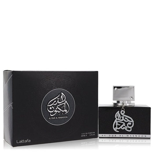 Lattafa Lattafa Al Dur Al Maknoon Zilver Eau De Parfum Spray (Unisex) 100 ml/3,4 oz