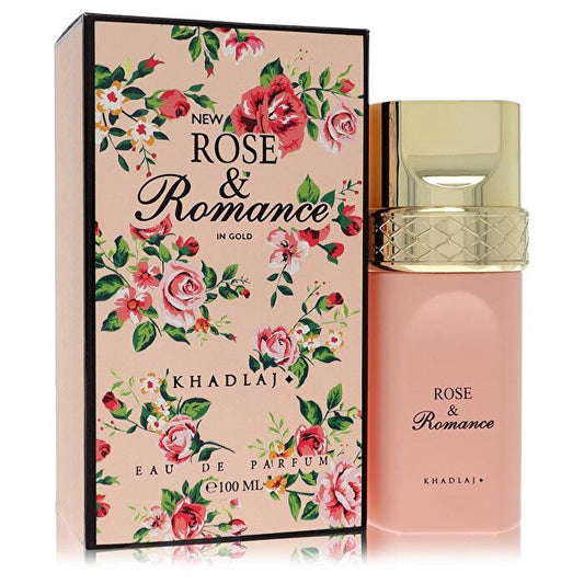 Khadlaj Khadlaj Rose &amp; Romantiek In Goud Eau De Parfum Spray 100ml/3.4oz