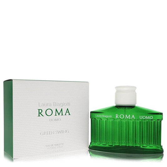 Laura Biagiotti Roma Uomo Green Swing Eau De Toilette Spray 200 ml/6,8 oz