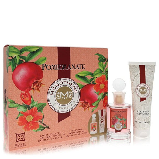 Monotheme Monotheme Granaatappel Cadeauset - Eau De Toilette Spray + Bodylotion