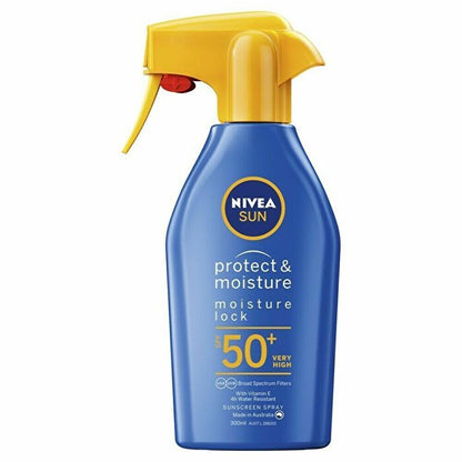 Nivea Sun Spray Protect en Moisture Spf50+ 300ml/10.1oz