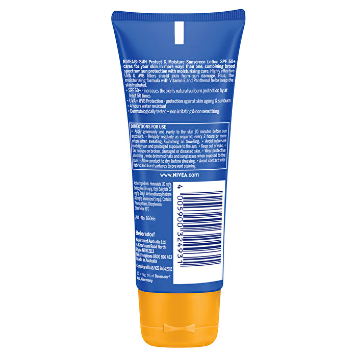 Nivea Protect &amp; Moisture Moisture Lock SPF 50+ Zonnebrandlotion