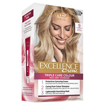 L'Oreal Paris Excellence Crème Permanente Haarkleuring - 9 Lichtblond