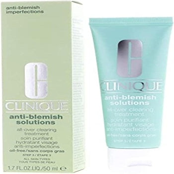 Clinique Anti-blemish Solutions All-over Clearing Treatment Olievrij/voor alle huidtypen 50 ml