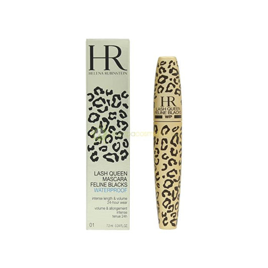 Hr Lash Queen Mascara Feline Blacks Waterproof #01 Diepzwart 7,2 ml