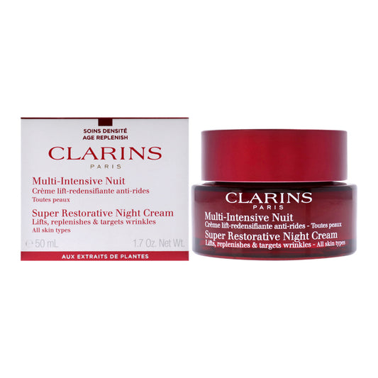 Clarins Super Restorative Nachtcrème Alle Huidtypen 50ml