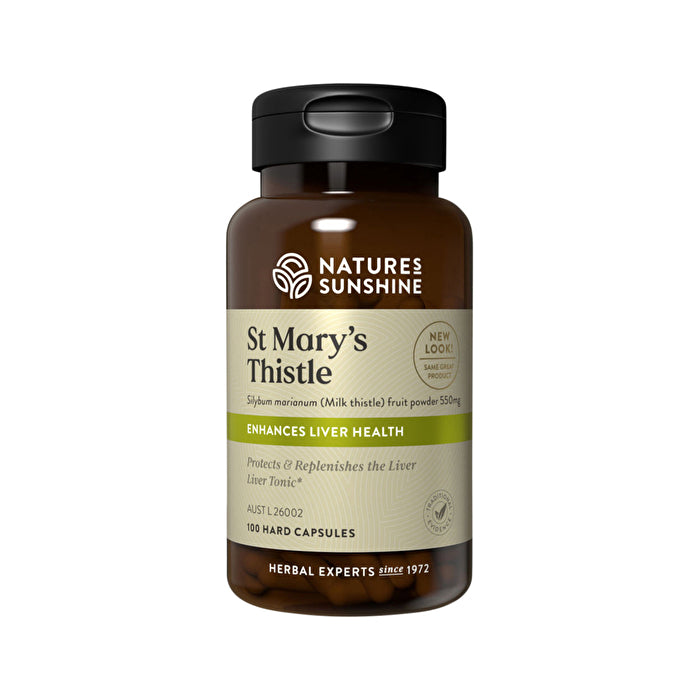 Natures Sunshine St. Marys Thistle 550mg 100c