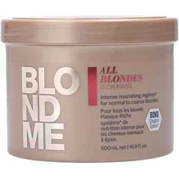 Schwarzkopf Blond Me All Blondes Rijk Masker 500ml