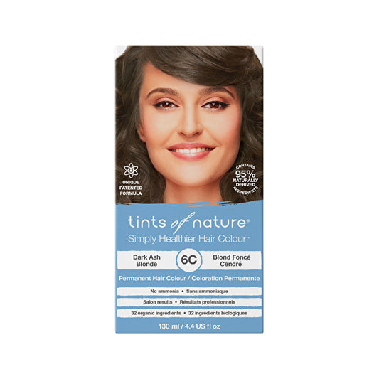 Tints Of Nature Permanent Hair Colour 6c (dark Ash Blonde)