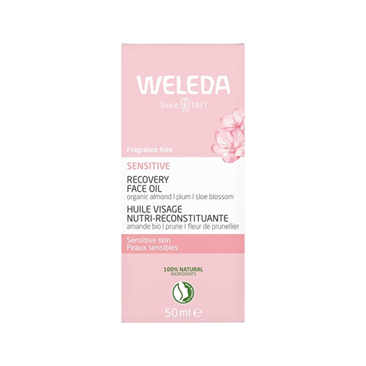 Weleda Recovery Face Oil Sensitive Fragrance Free 50ml